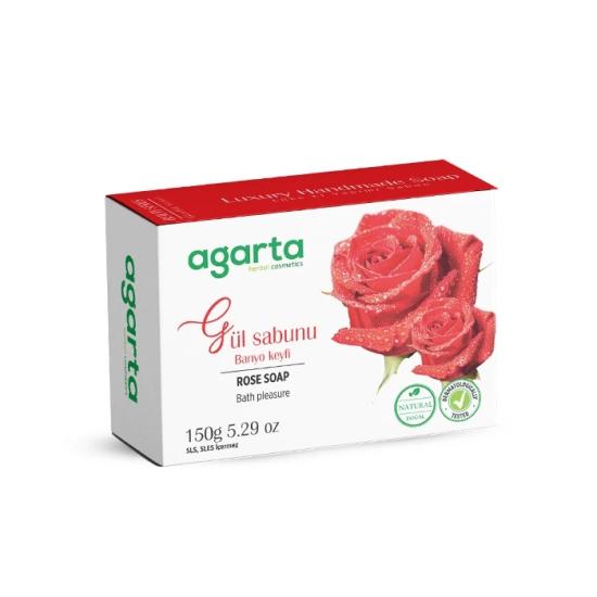 Agarta El Yapımı Doğal Gül Sabunu 150 g