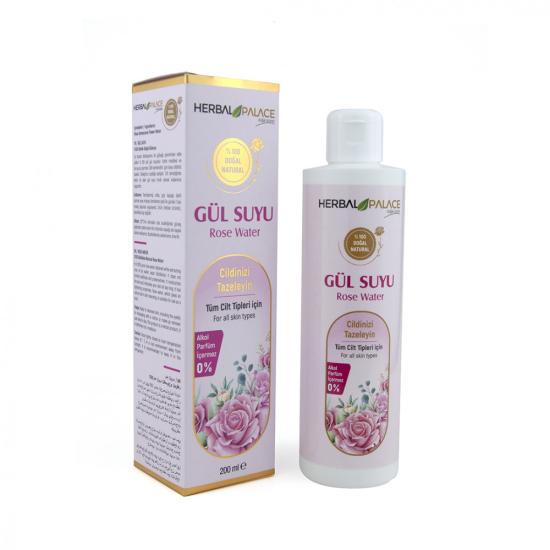 Herbal Palace Gül Suyu (%100 Saf) 200 Ml