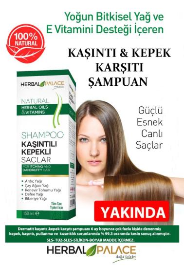 Herbal Palace Kaşıntı Kepek Şampuanı 400 Ml