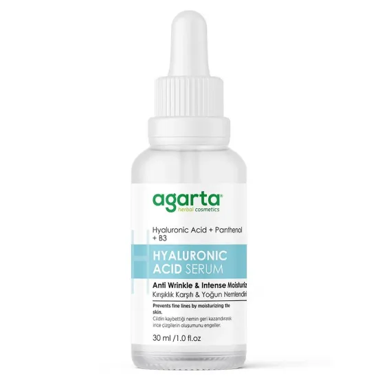 Agarta Yaşlanma Karşıtı Yoğun Nemlendirici Bakım Serumu (Hyaluronic Acid+ B5)