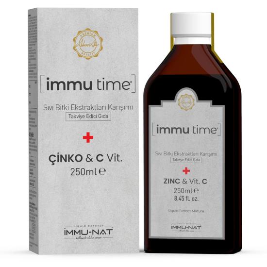 İmmu-Nat İmmu-Time Sıvı Bitki Ekstrakt Karışımı 250 ml