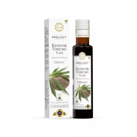 İmmu-Nat Kenevir Tohumu Yağı 250 ml