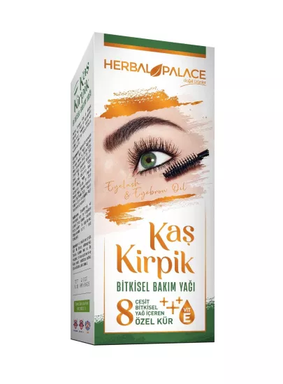 Herbal Palace Kaş - Kirpik Bakım Yağı (Tekli) 10 Ml