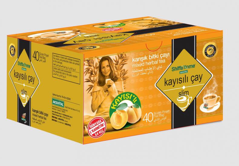 Shiffa Home Kayısılı Bitki Çayı 2 g*40