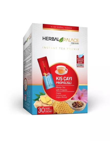 Herbal Palace Kış Çayı Propolisli Fişek (Tek İçimlik) 30 ADET