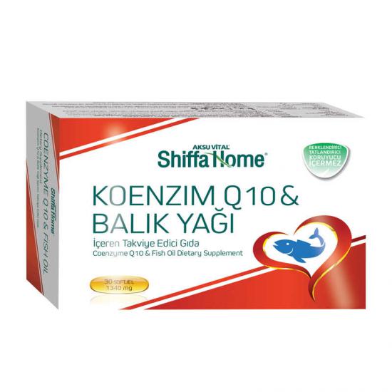Shiffa Home Koenzım Q10  Omega 3 30 Softjel 1340 Mg*30