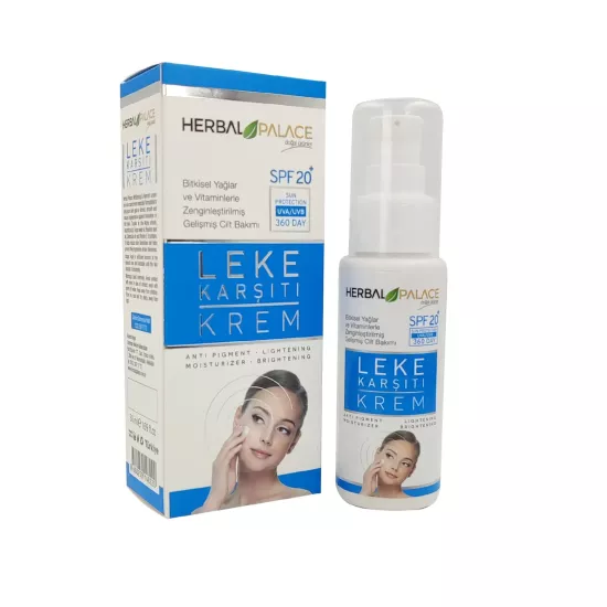 Herbal Palace Leke Kremi (Beyazlatıcı Leke Giderici) 50 Ml