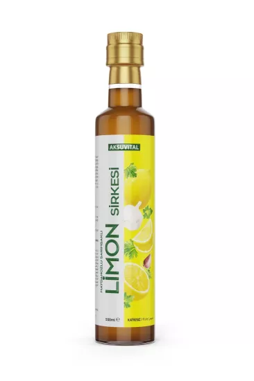 Aksu Vital Maydanozlu Sarımsaklı Limon Sirkesi 500 Ml