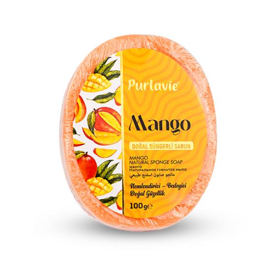 Kale Naturel Purlavie Süngerli Sabun Mango 100g