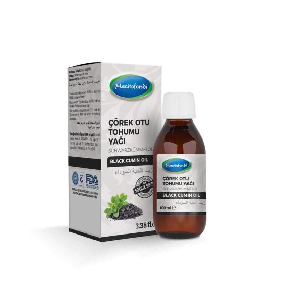 Mecitefendi Çörekotu Tohumu Yağı 100 Ml (Soğuk Pres)