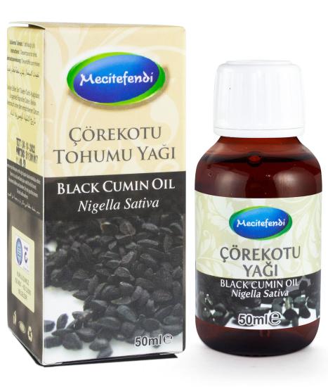 Mecitefendi Çörekotu Tohumu Yağı 50 Ml (Soğuk Pres)
