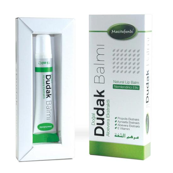 Mecitefendi Doğal Dudak Balm (Aloe Vera Eks.) 15 Ml