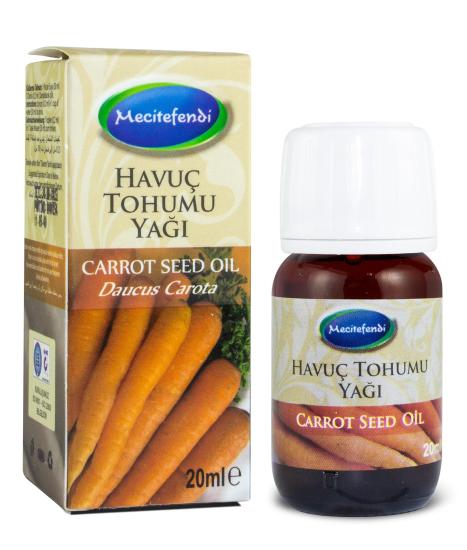 Mecitefendi Havuç Tohumu Yağı 20 Ml (Soğuk Pres)