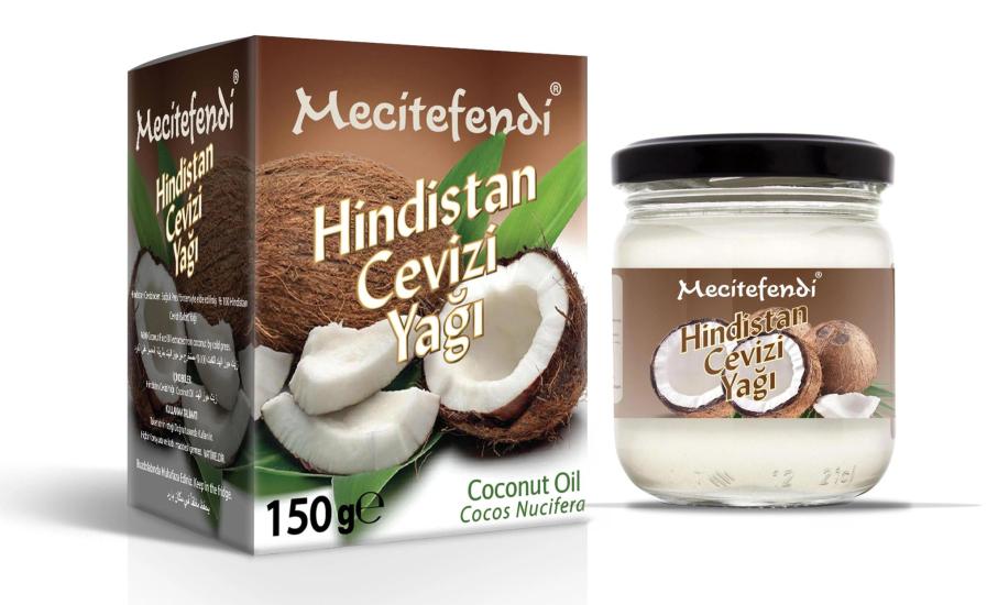 Mecitefendi Hindistan Cevizi Yağı 150 Gr (Soğuk Pres)