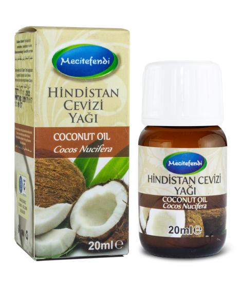 Mecitefendi Hindistan Cevizi Yağı 20 Ml (Soğuk Pres)