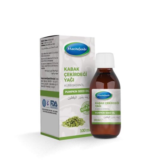 Mecitefendi Kabak Çekirdeği Yağı 100 Ml (Soğuk Pres)