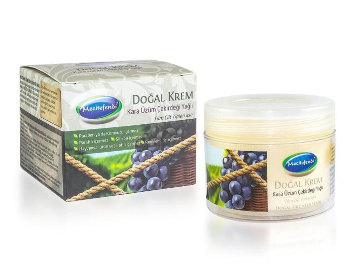 Mecitefendi Doğal Krem Karaüzüm Çekirdeği 100 Ml