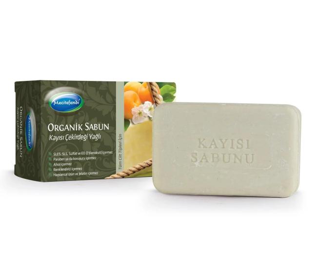 Mecitefendi Organik Kayısı Çekirdeği Sabun 125 Gr