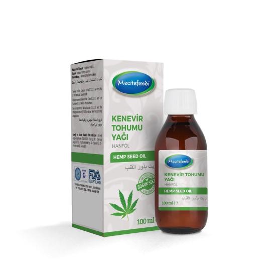 Mecitefendi Kenevir Tohumu Yağı 100 Ml (Soğuk Pres)