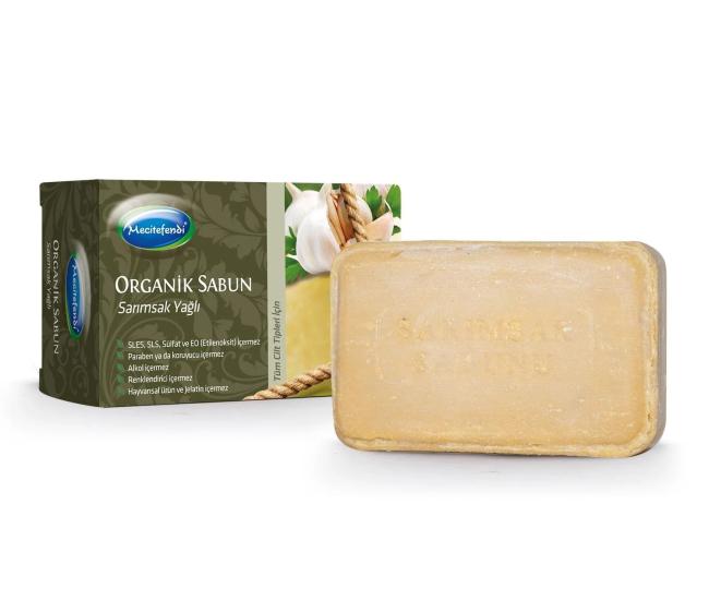 Mecitefendi Organik Sarımsak Sabun 125 Gr
