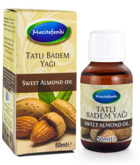 Mecitefendi Tatlı Badem Yağı 50 Ml (Soğuk Pres)