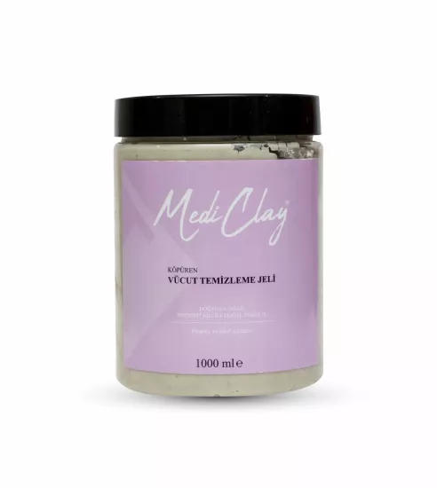 Mediclay Köpüren Vücut Temizleme Jeli 1000 Ml