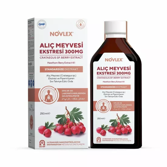 Novlex® Alıç Ekstresi (300Mg) Ve Piperin 250 Ml