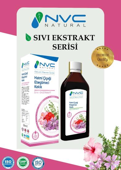 Nvc Hatmi Çiçeği Ebegümeci Kekik Ekstraktı 250 Ml