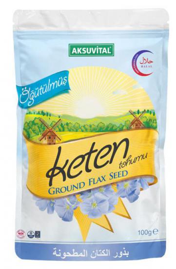 Aksu Vital Öğütülmüş Keten Tohumu 100 Dypck