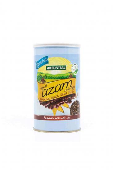Aksu Vital Öğütülmüş Siyah Üzüm Çekirdeği 250 G