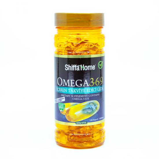Shiffa Home Omega 3-6-9 Softjel 1000 Mg*100