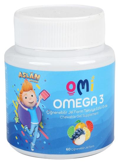 Aksu Vital Omi Omega 3 60 Çiğnenebilir Jel Form