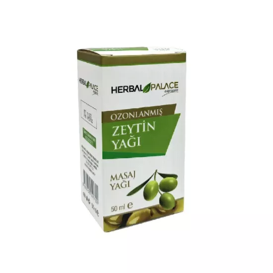 Herbal Palace Ozonlanmış Saf Zeytin Yağı (Masaj) 50 Ml
