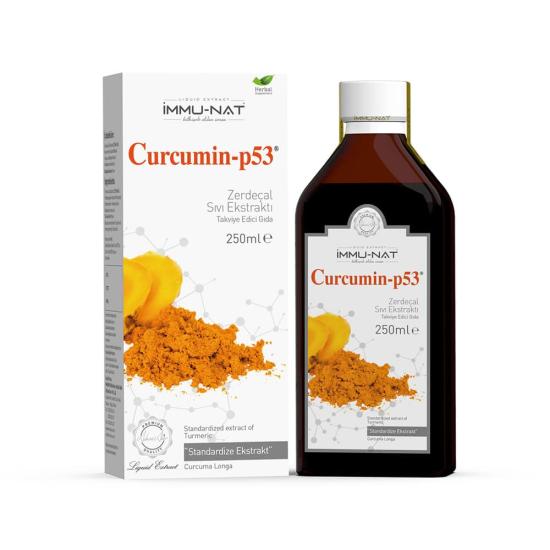 İmmu-Nat Curcumin P53 Zerdeçal Ekstraktı 250 ml