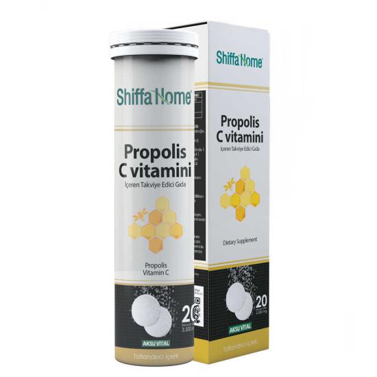 Shiffa Home Propolis C Vitamini Efervesan 3500 Mg*20