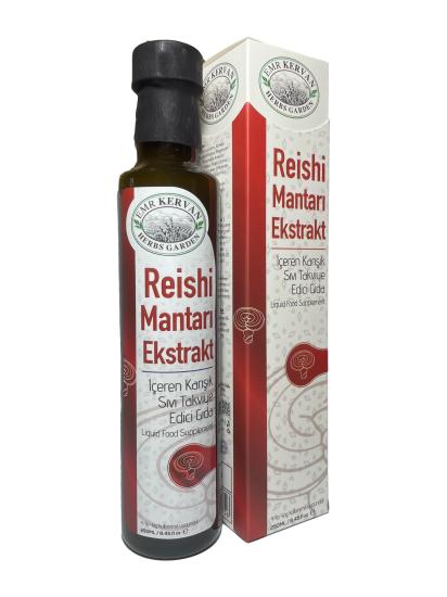 Emr Kervanherbs Garden Reishi Mantarı İçeren Sıvı Takviye Edici Gıda 250 Ml