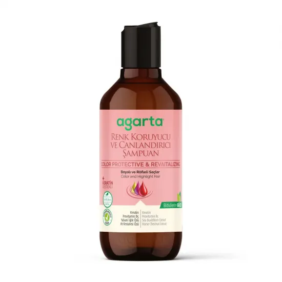 Agarta Doğal Saçlar Renk Koruyucu ve Canlandırıcı Şampuan 400 ml