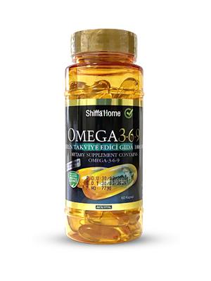 Shiffa Home Omega 3-6-9 Softjel 1000 Mg*60