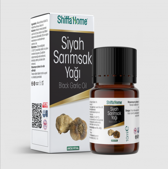 Shiffa Home Siyah Sarımsak Yağı 10 Ml