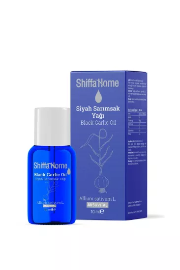 Shiffa Home Saf Siyah Sarımsak Yağı 10 Ml