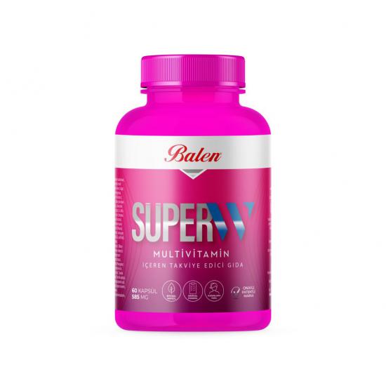 Balen Süper W Multivitamin Kapsül 585 Mg*60