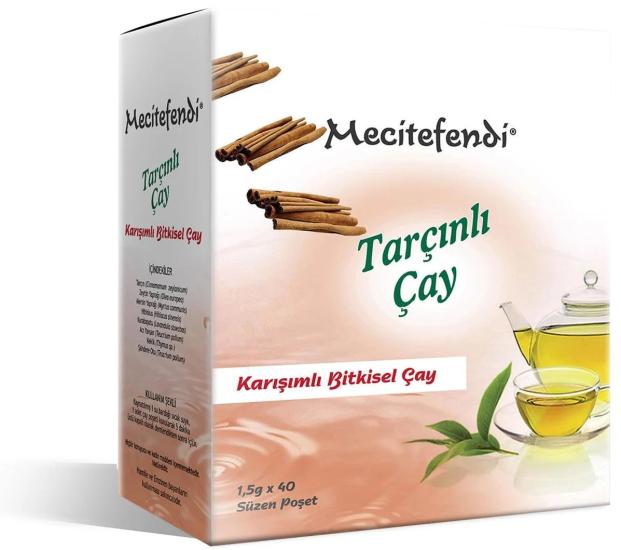 Mecitefendi Tarçınlı Çay Süzen Poşet 1.5 g*40