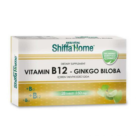 Shiffa Home Vitamin B12-Ginkgo Biloba Tablet 150 Mg*28