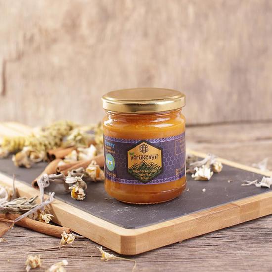 Yörükçayır Organik Arısütü Bal Polen Karışımı 240 Gr