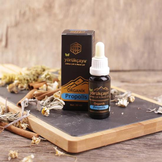 Yörükçayır Organik Propolis 20ml (Su Bazlı) Damla