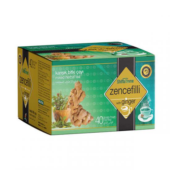 Shiffa Home Zencefilli Karışık Bitki Çayı 1,50 g*40