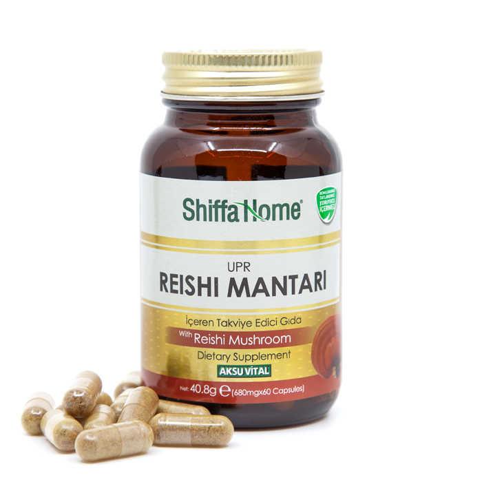 Shiffa%20Home%20Reishi%20Mantarı%20Kapsül%20(upr)%20560%20Mg*60