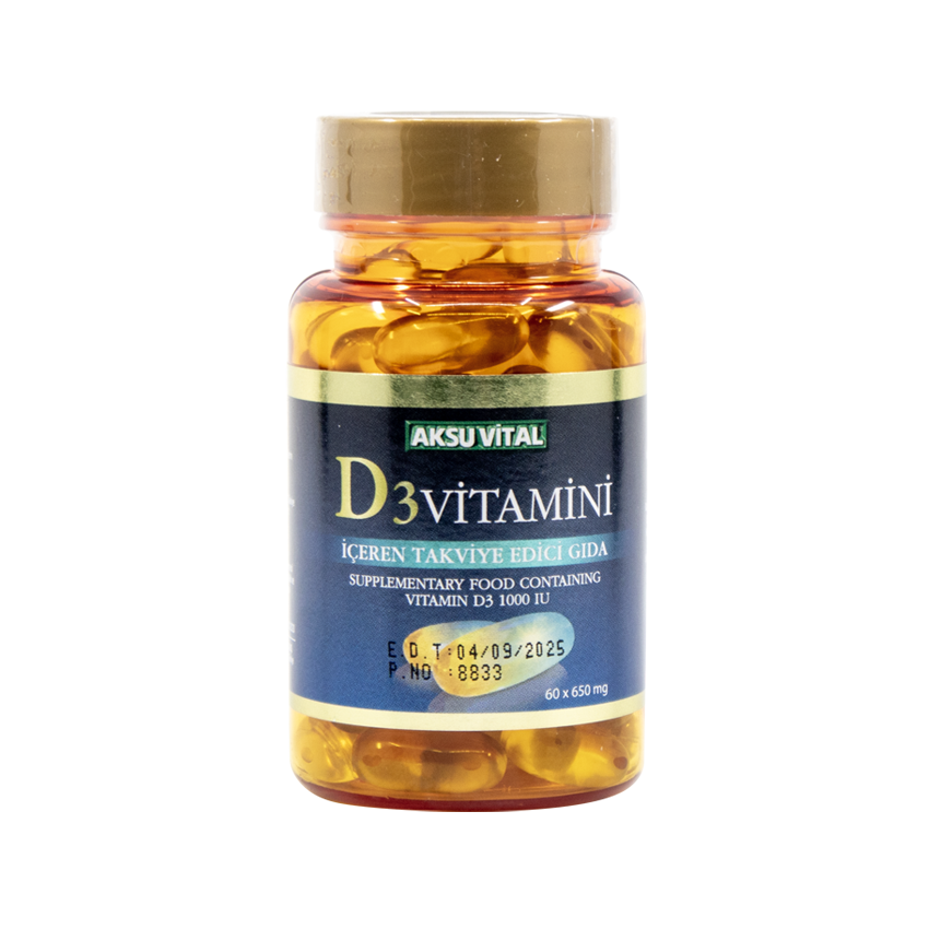 Aksu%20Vital%20Vitamin%20D%20Softgel%20650%20Mg*60
