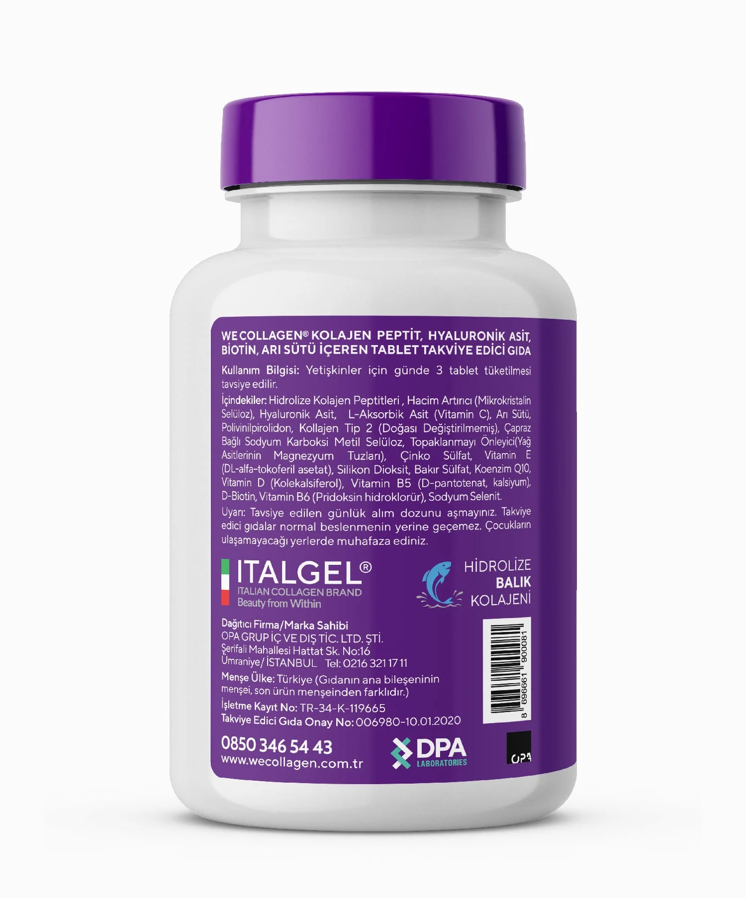 WeCollagen®%20with%20Type-2%20Kolajen%2045%20Tablet%20Bayan