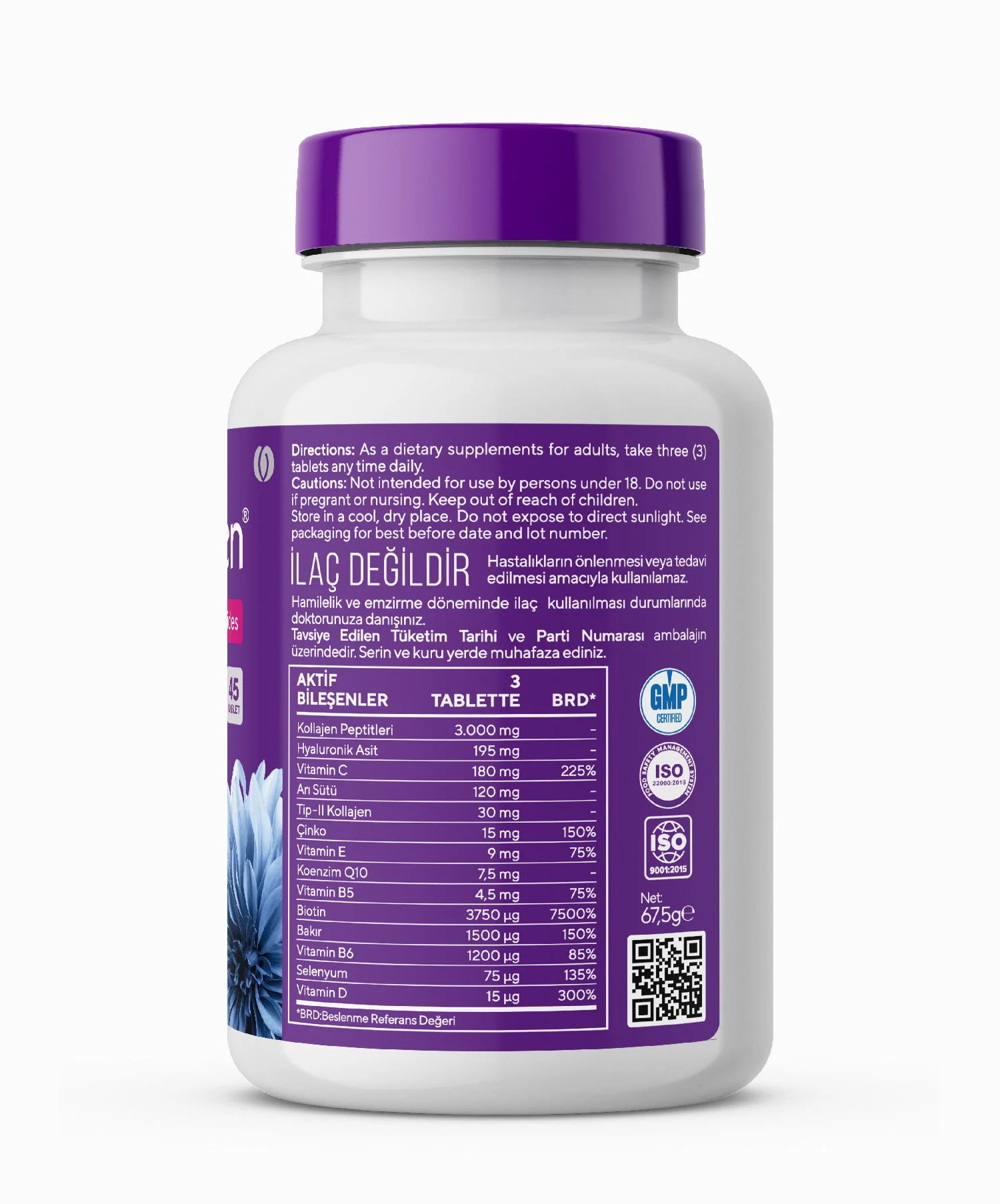 WeCollagen®%20with%20Type-2%20Kolajen%2045%20Tablet%20Bayan